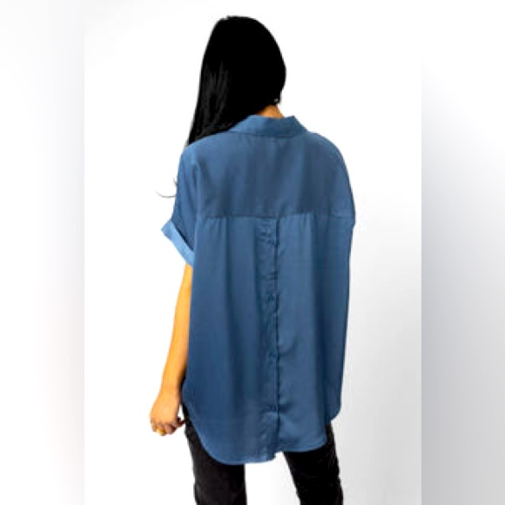 Böhme Stacy Blouse in Blue - S!